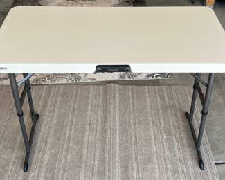 Lifetime 48" Adjustable Height Folding Table