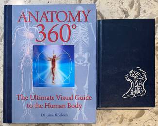 Anatomy 360 Doctor Jamie Roebuck 2015 And Gray's Anatomy 1977 Hard Back