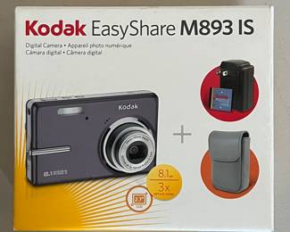 Kodak Easyshare M893IS Digital Camera With Original Box