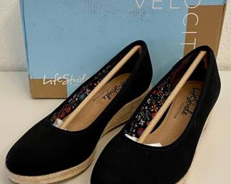 Pair Of Life Stride Velocity 2.0 Wedge Shoes New In Box Size 6.5