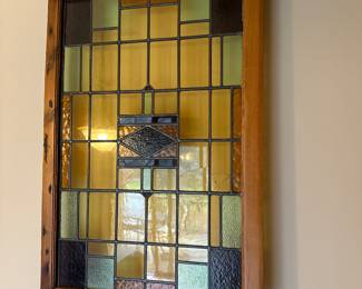 Large Stained Glass 
43"x 28"