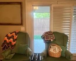 Vintage chairs - light green