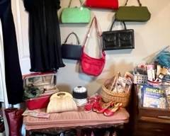 Women's vintage clothes, bags, shoes