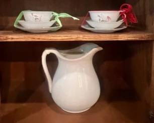tes sets - great for child's tea party, teacher gifts, succulents, vintage pitcher