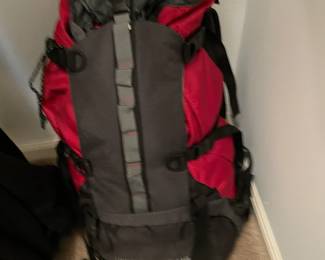 Back pack used once to hike the Poconos.  Includes sleeping bag.