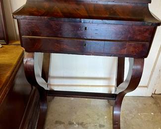 Antique sewing table. 