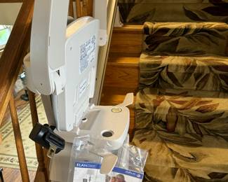 Bruno Elan Straight Stairlift, Model SRE-3050, Manufactured January, 2023
