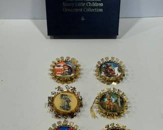 The M.I. Hummel Mary Little Children Ornament Collection Set of 12