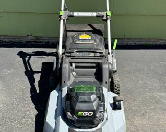 EGO 21" Self Propelled Lawnmower w/Bag, Battery, Battery Charger, and Two Blades
