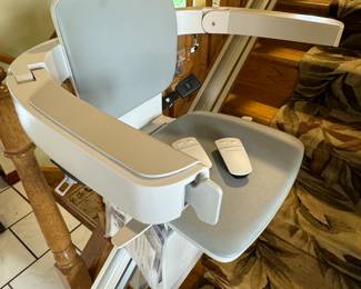 Bruno Elan Straight Stairlift, Model SRE-3050, Manufactured January, 2023