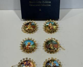 The M.I. Hummel Mary Little Children Ornament Collection Set of 12