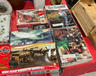 model kits, Tractors, planes