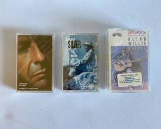 Leonard Cohen, Horace Silver, Blind Willie McTell Cassette Tapes