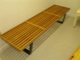 GEORGE NELSON SLAT BENCH