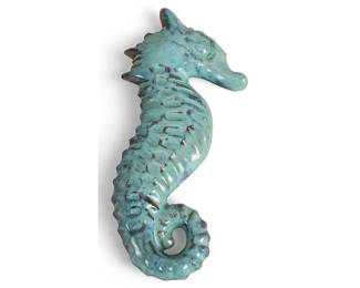 Harding Black, Ceramic Seahorse, 1974