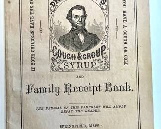 1867 Household Guide Family Receipt Book
