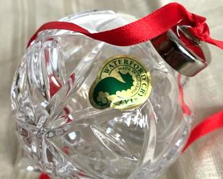 Waterford Crystal Christmas Ornament

