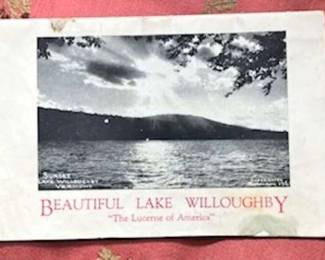 Antique Brochure of Beautiful Lake Willoughby
