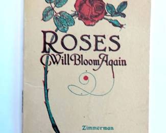 Small Pocket Book "Roses Will Bloom Again" by Zimmerman
