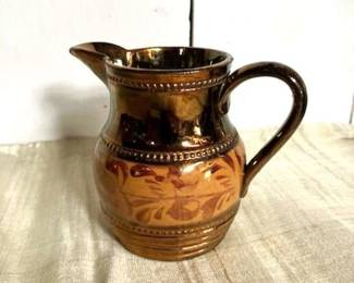Another Perfect Copper Lustre Pitcher
