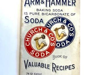 1921 Arm & Hammer Book of Valuable Recipes, 33 pages
