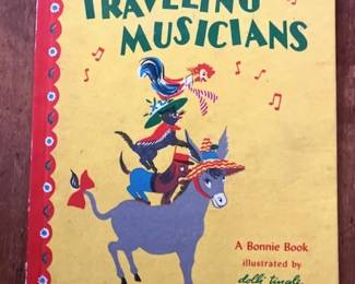 1946 Child's Book "Traveling Musician"
