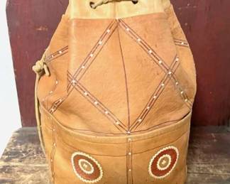 Leather Peasant Bag
