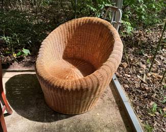 Vintage rattan chair 