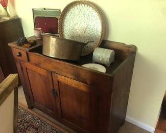 American Drysink; Copper ware