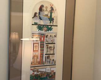 Egyptian Signed Print