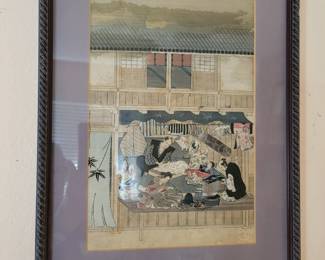 Japanese woodblock prints $150/pr