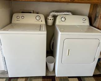 Amana Washer and electric Dryer