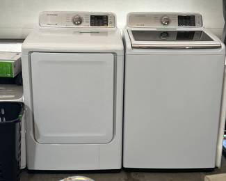 Samsung washer & electric dryer