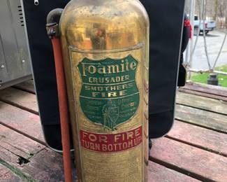 Vintage Foamie extinguisher…. Elegant