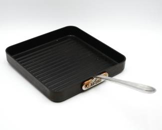 All-Clad 11" Square Ridged-Bottom Nonstick Griddle Grill Pan