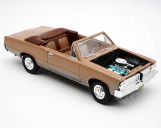 Brown Pontiac GTO Convertible Model Car