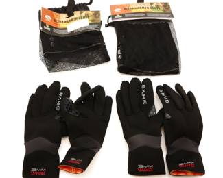 Bare 3mm Black Ultrawarmth Gloves (2 Pairs)