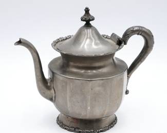Van Bergh SP Co. Quadruple Plate Teapot
