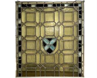 Lot 204  
Vintage Stained Glass Window Hanging No. 2