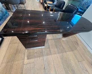 19. Top view of Rosewood desk