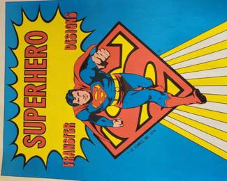 Superhero Iron-on decals