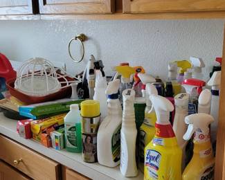 Cleaning supplies
