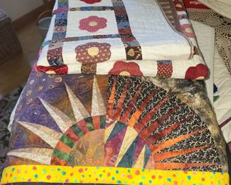 Lots of quilts