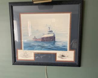 . . . James Clary signed art