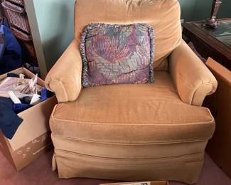 . . . upholstered chair