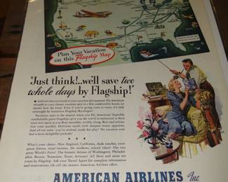 American Airlines promotional material