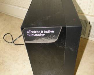This would be a Wireless and Active Subwoofer