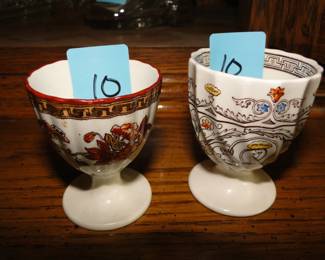 Japanese egg cups, rare, vintage, and one of a kind