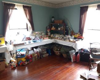 Upstairs toy room