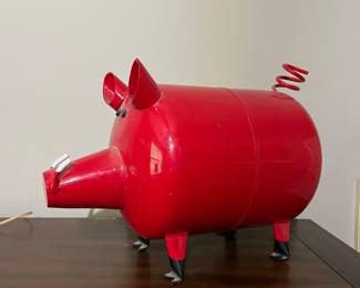 Metal piggy bank